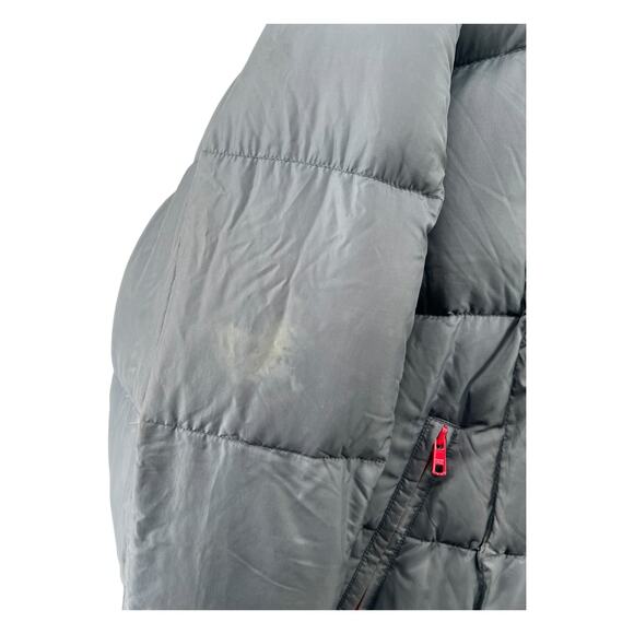Vintage L.L. Bean Jim Whittaker Down Puffer Jacket Men’s L Gray Red USA - Picture 11 of 16